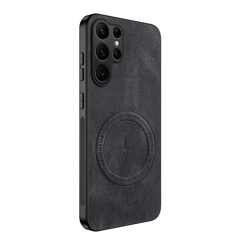 Pentru Samsung S26 Ultra Husă de Telefon din Piele Stil Nou de Lux Pentru Samsung Galaxy S26 Ultra Încărcare Wireless Magnetică Husă Rezistentă la Șocuri