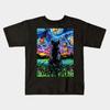 Boys Girls Soft Cotton Graphic Tees French Bulldog Starry Night Breathable Daily School Wear Kids T-Shirts