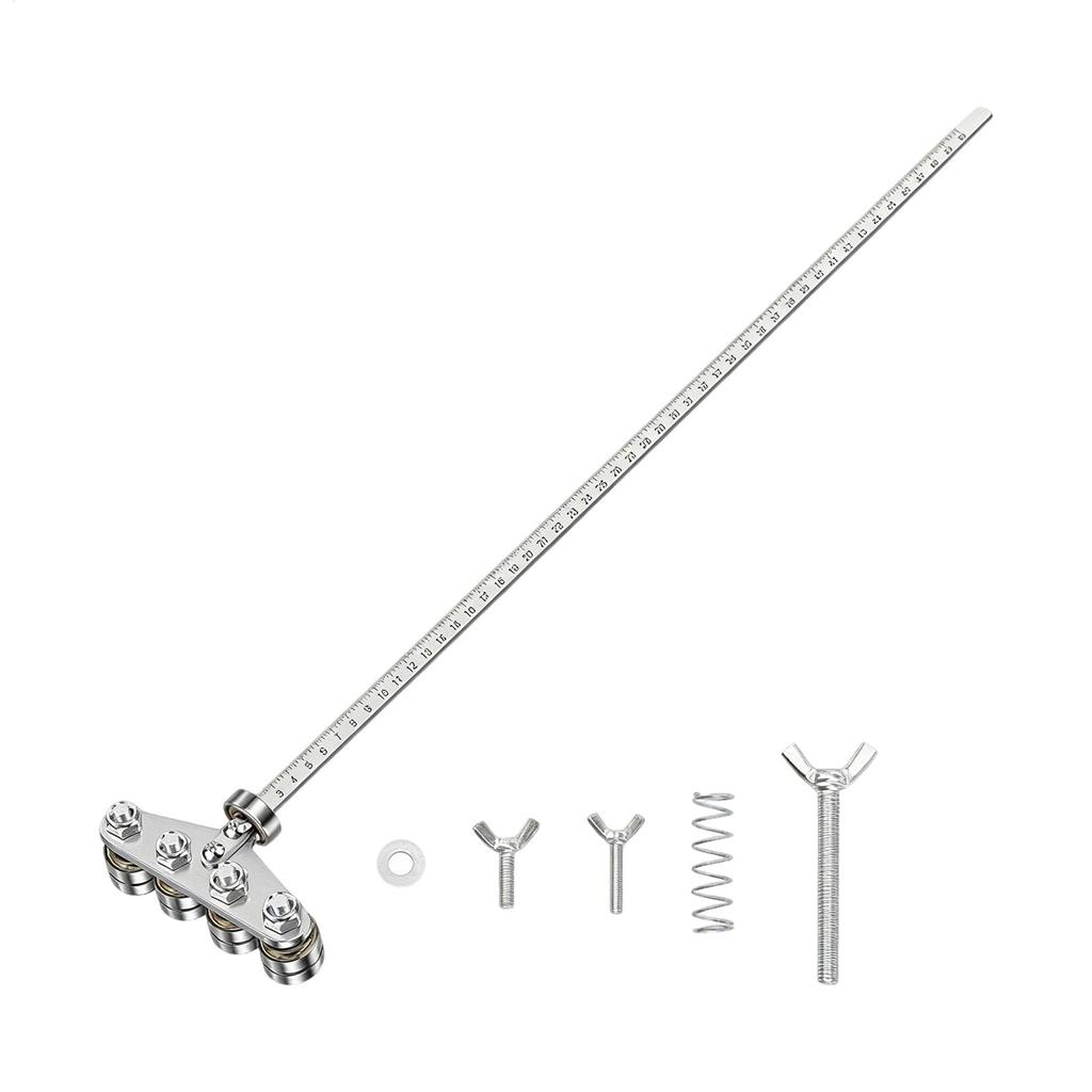 Wood cutting positioning calipers Adjustable Measurement Guide Rail Furniture Circular Saws ruler cutting guide for woodworker