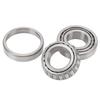 4 Pcs Trailer Wheel Hub Bearings Kit Steel Alloy L44643 Inner Outer Bearings with Outer Ring Grease Seal for 1in 2000‑2200 Lbs Trailer Axle