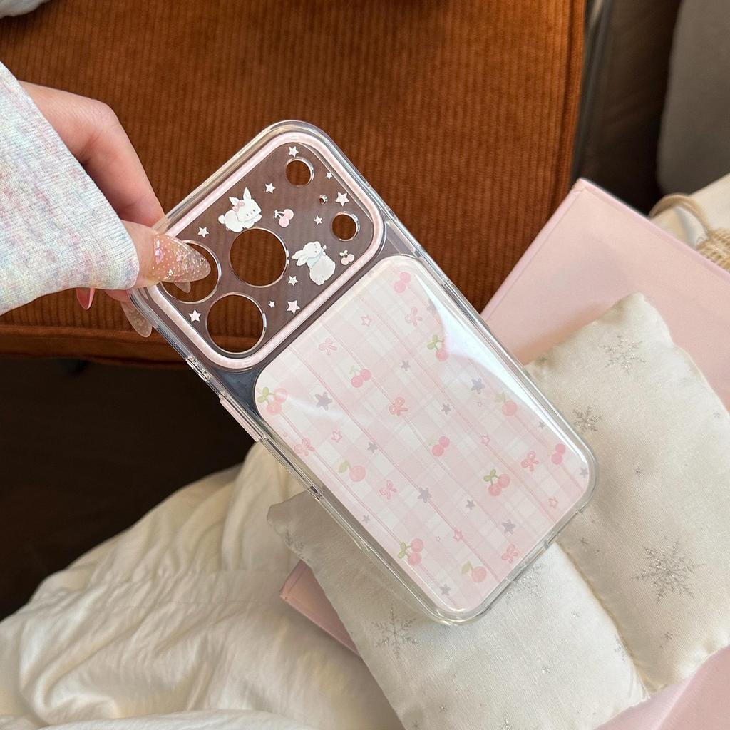 Creative Strawberry Stand Phone Case for iPhone 16, iPhone 17, and iPhone 17 Pro Max