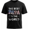 Men's Pure Cotton Soft Graphic Tee, World's Best Funny Papa Shirt