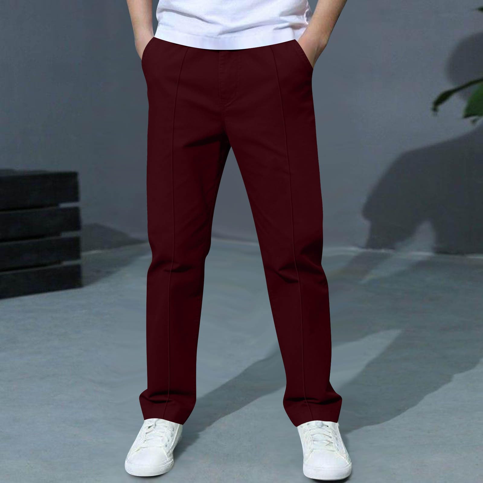 

Boys And Girls Casual Pants Fashion Sports Pants 150 червоний