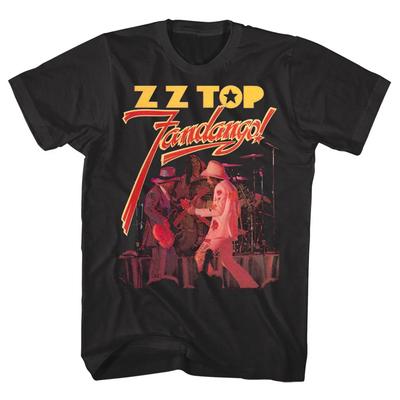 ZZ Top Fandango Обложка Альбома Live Футболка Мужская и Женская Одинаковая С Круглым Вырезом 100% Хлопок