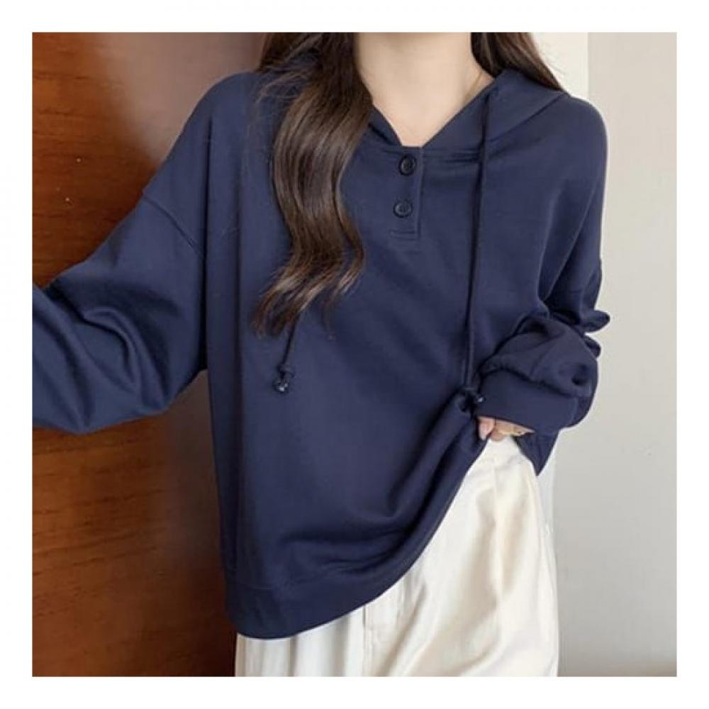 Navava Casual Long Sleeve Hoodie T shirT nT1965