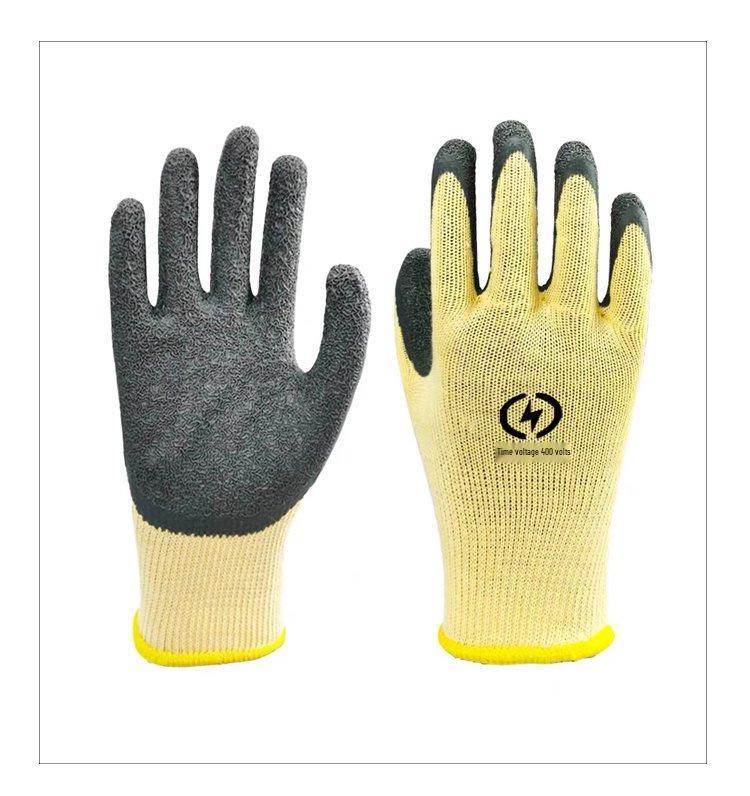 400V Insulated Electrician's Gloves, 380V Low-Voltage, Anti-Electric, Flexible, Non-Slip, Wear-Resistant Rubber Gloves