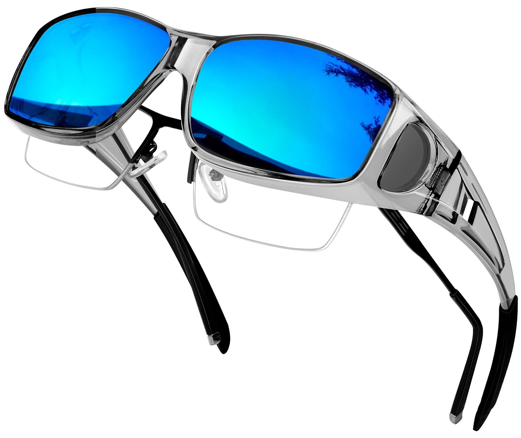 

KANASTAL TAC UV400 Popular for and Other Men and Women Over-the-Eye Sunglasses, Polarized, Lens, Protection, Driving, Cycling, Hiking, Fishing,