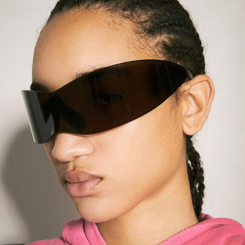 Future Technology Sense Women Sunglasses Punk Hip Hop Stylish Designer Sun Glasses Wind Proof Bicycling Sun Glass