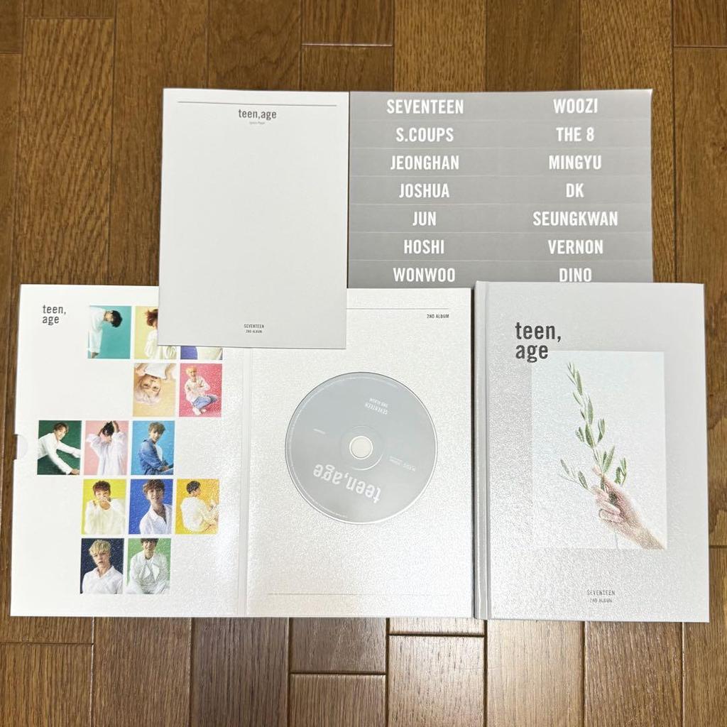 [USED] Seventeen CD 6-piece set with bonus CD only