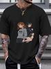 1pc PCs Legends Cute Anime Girls Police Mugshot T-shirt