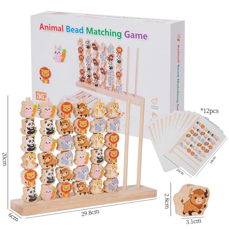 Gioco 3D Quattro in Linea: Giocattolo Educativo Multigiocatore, Scatola di Legno, Multicolore, 0,34 kg