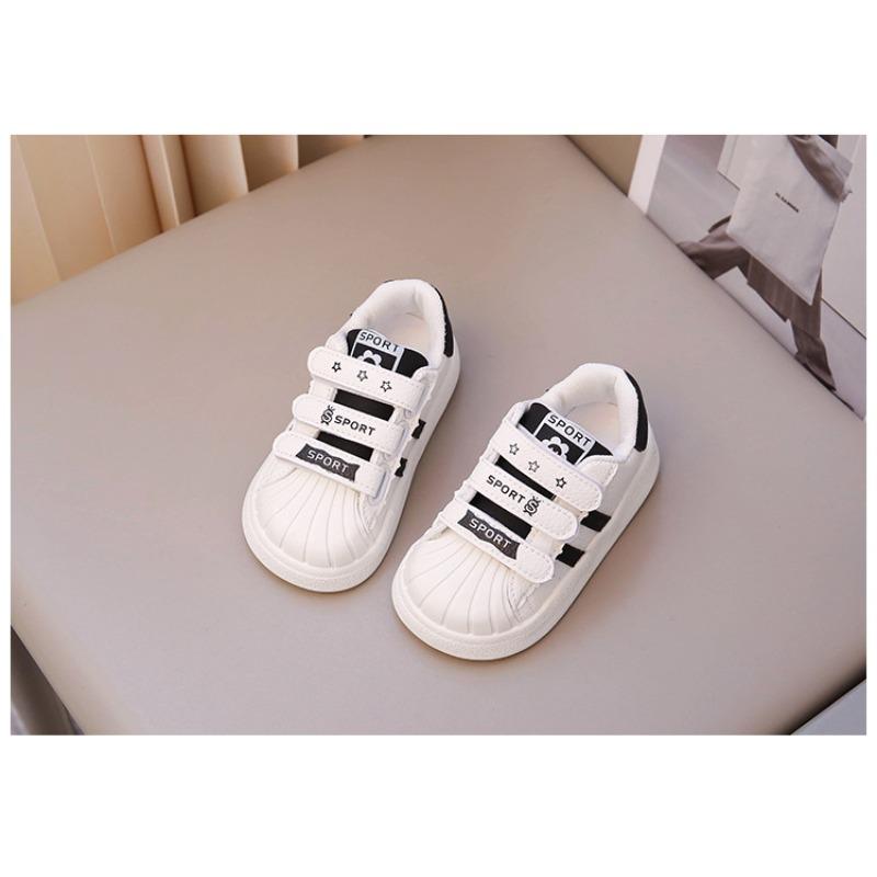 Baby Shell Head Shoes Spring and Autumn Casual Board Shoes Boys Baby Soft-soled Toddler Shoes Girls Sports Shoes Single Shoes