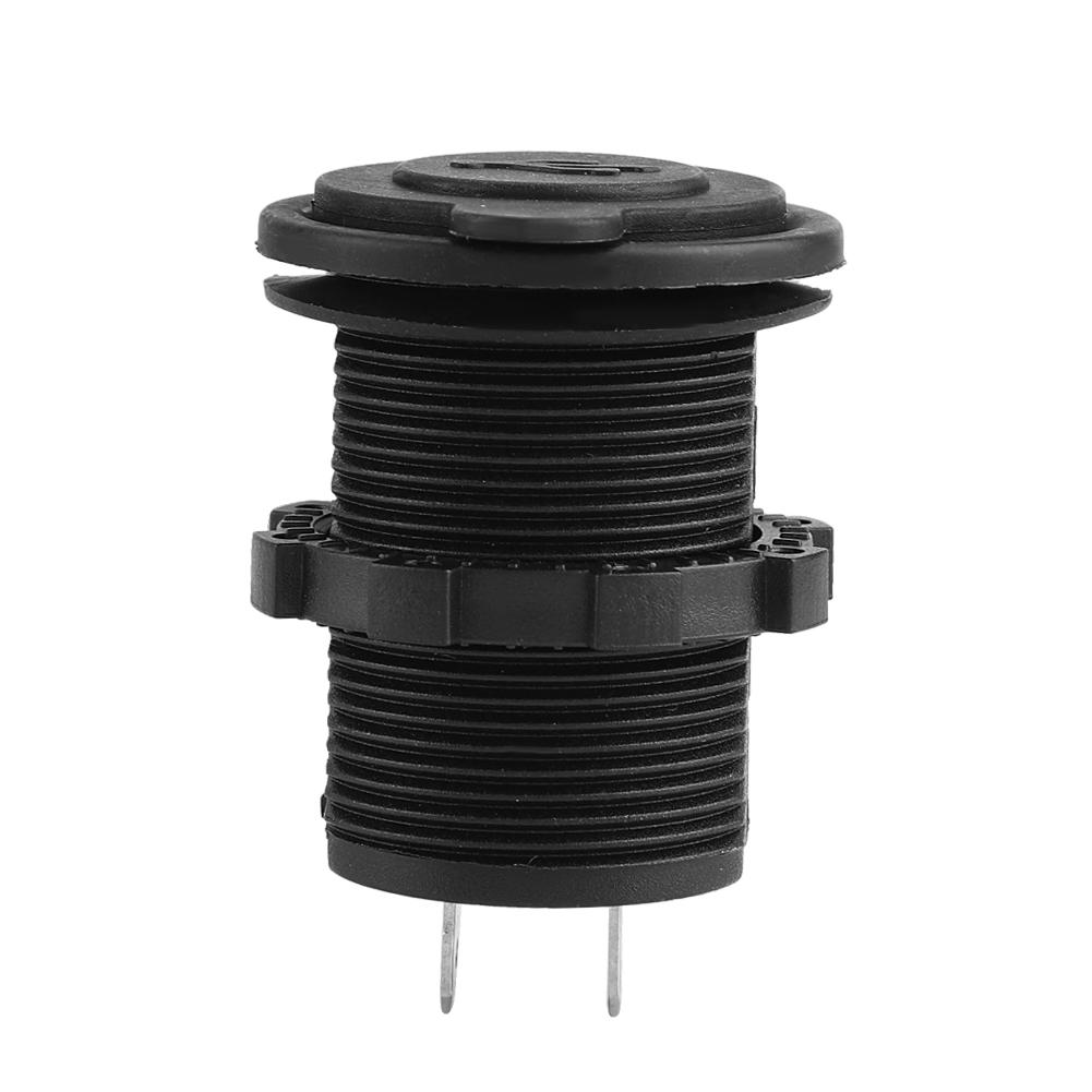 5V 2.1A Dual USB Charger Cigarette Lighter Adapter Female Socket Plug for Car Motorcycle Truck