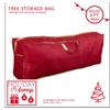 6ft Christmas Tree Storage Bag with Wheels Heavy Duty Handles Zipper Closure Waterproof Dustproof Holiday Decoration Organizer