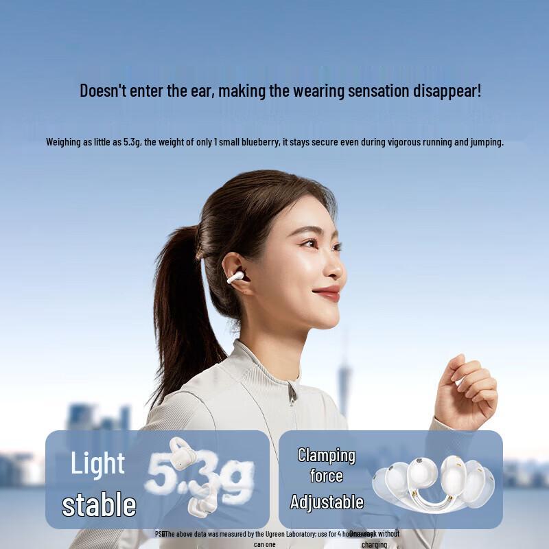 Ugreen S3 Ear-Clip Wireless Bluetooth Sports Earphones