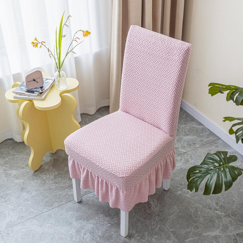 Elastic Thickened Universal Cover Chair Cover Seat Dining Table Backrest Cover Universal Home Use Stool Cover Durable