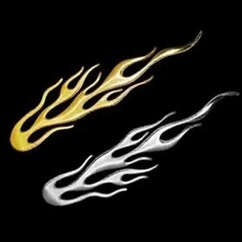 Motorrad Zubehör 3D Flamme Feuer Reflektierender Aufkleber Vinyl Decal Auto Styling Dekoration Dirtbike Universal