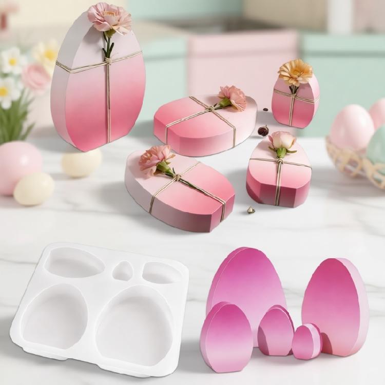 Silicone Mould for Home Easters Candle Flexible Materials Ensures Long Time Use In Crafting