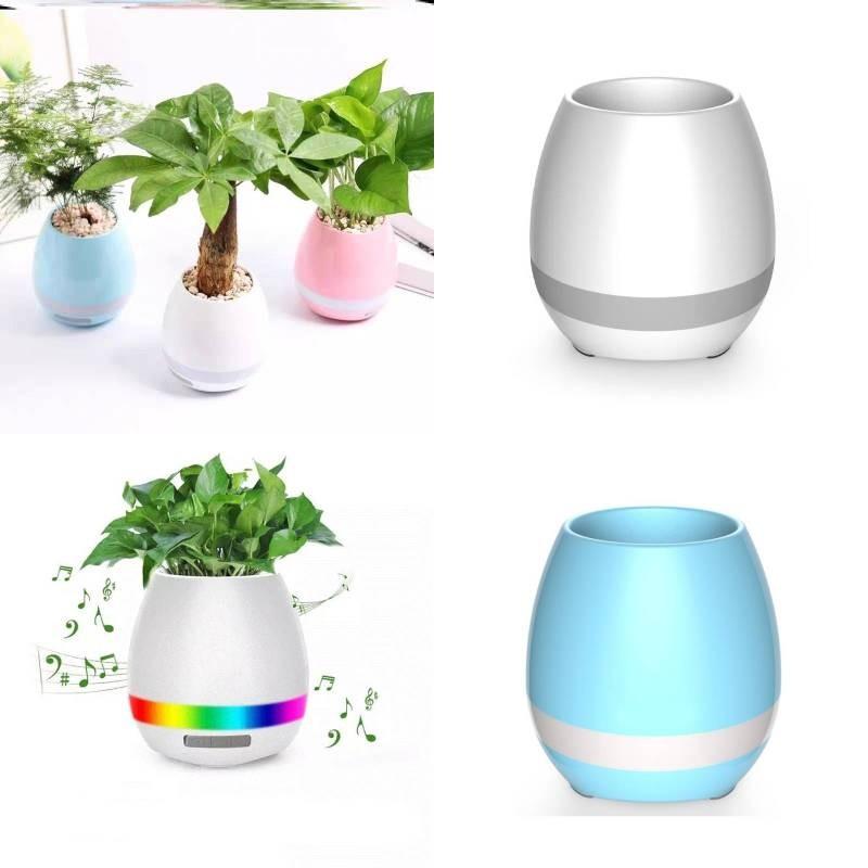 Flower Portable Bluetooth Lamp Speaker Night Light Bedroom Occasions Festive