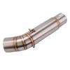 Slip On For Honda CBF600N CB600 CB600F Variation Hornet 600 Motorcycle Exhaust Escape Mid Link Pipe Connecting 51mm Moto Muffler