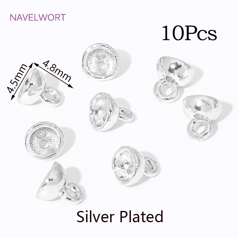 DIY Jewelry Making Accessories 18K Gold Plated Brass Crimp Bead,Lobster Clasps,Protector For Jewelry,Supplies For Jewelry