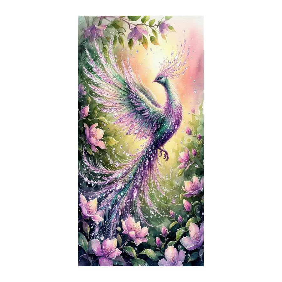 Abstract Peacocks Large Size Diamond Painting Animals Birds Diy Full Drill Rhinestone Embroidery Mosaic Cross Stitch Kits Wall Decor