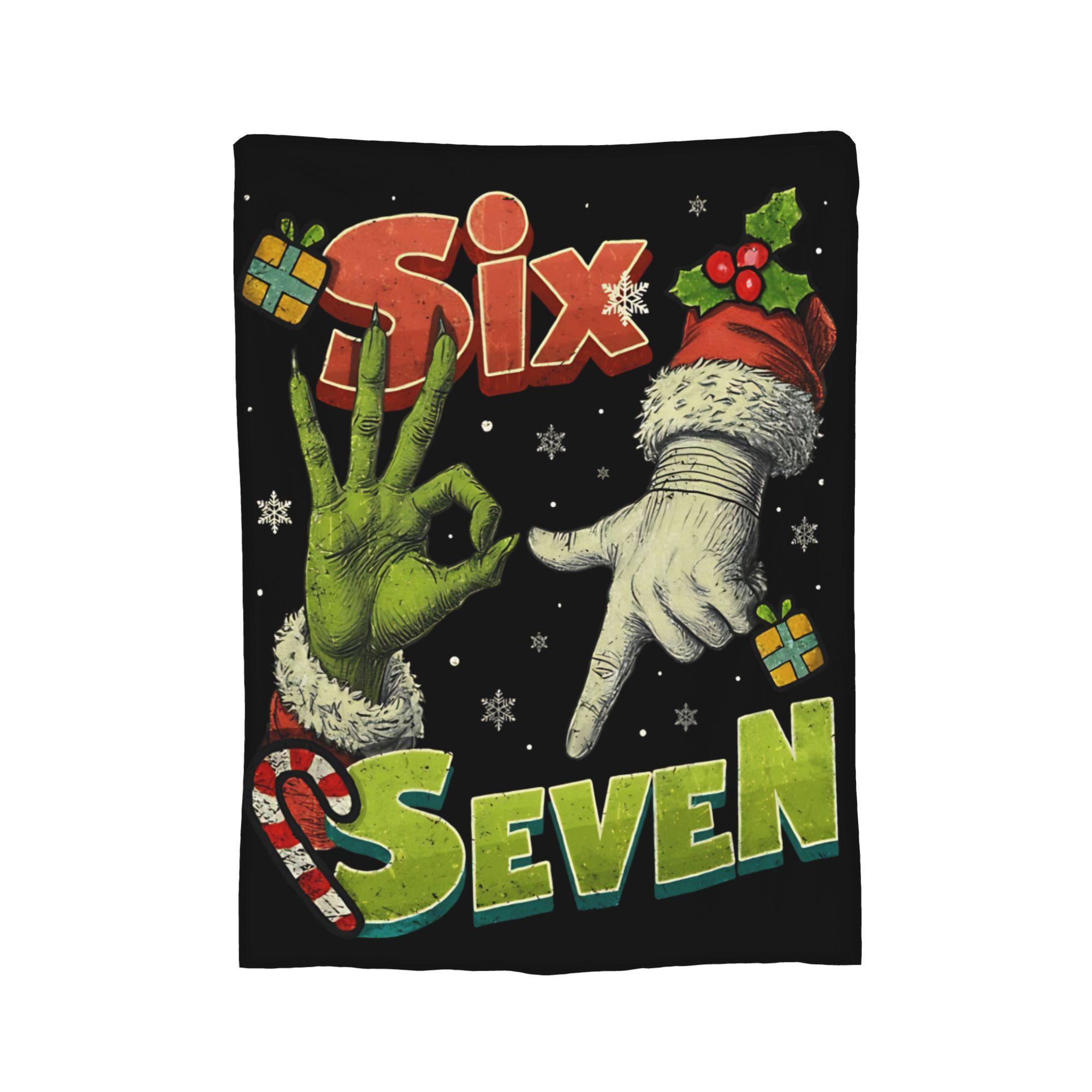 Украсть Мозговая Гниль Шесть Семь 67 Итальянская Мозговая Гниль Игровой Покрывало Флис Ультра-Мягкое Плед для Кровати Спальни Одеяло 75x90cm