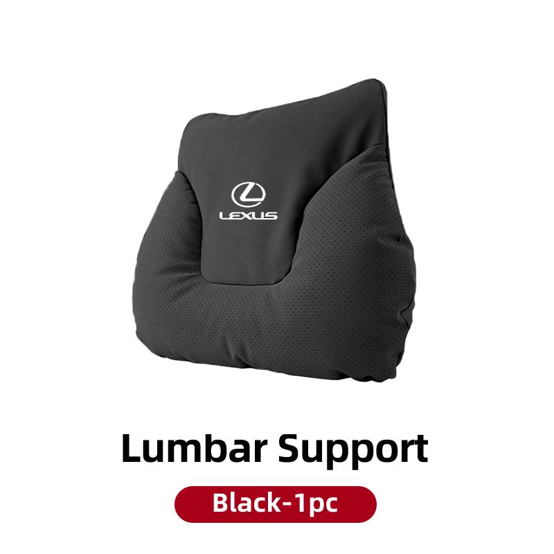Car Seat Headrest Pillow Lumbar Support Cushion Protective Waist For Lexus UX250h RX450h CT200h RX400h NX300h RX350 RX300 GX470