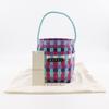 MARNI Pod Woven Bucket Handbag M00332 M00IW One handle Blue / multicolor polypropylene Women Used