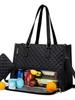 New Arrival: Insulated Lunch Bag - Large Capacity, Two-in-One Tote for Office Workers