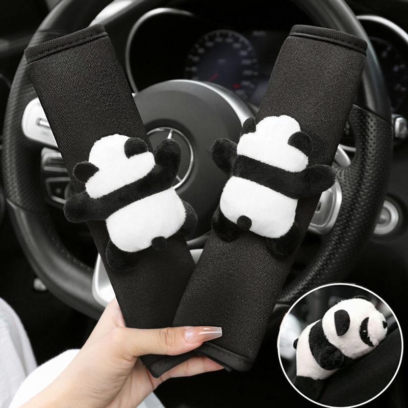 1Pcs Cartoon Seat Belt Accessories Universal Auto Seatbelt Shoulder Pad for Children Kids Plush Car Shoulder Cushion Protector