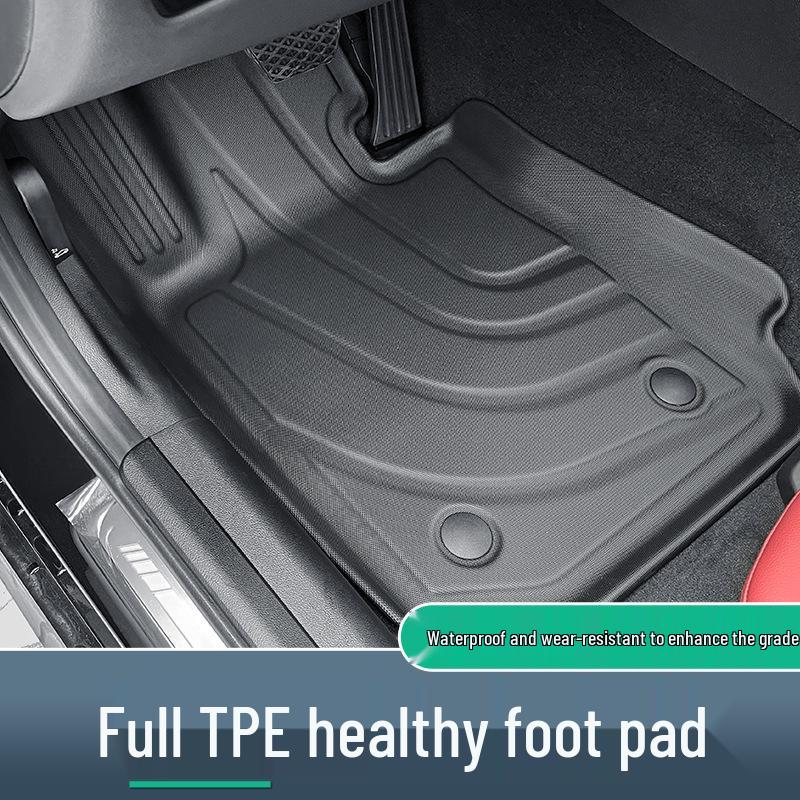 Eco-Friendly TPE Car and Trunk Mats for 2018-2024 BMW 3 Series Long Wheelbase