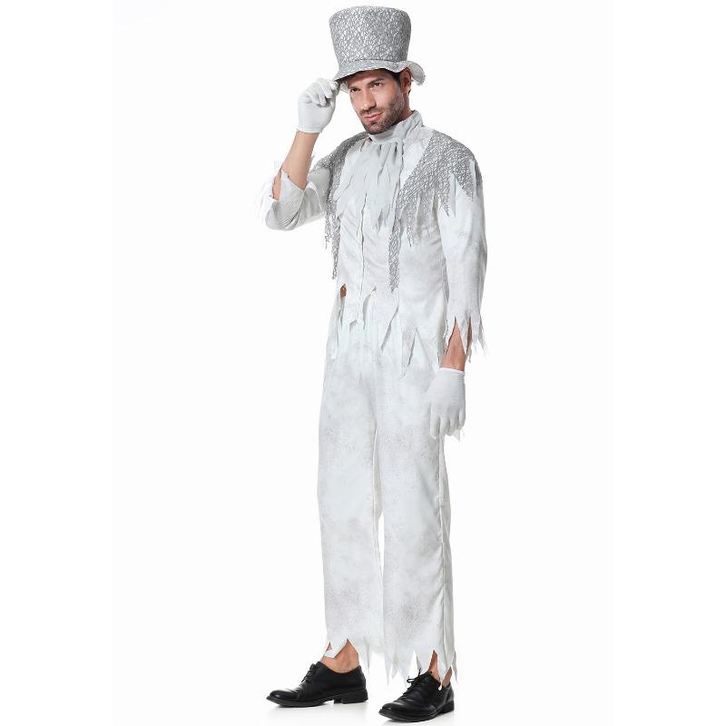 M-XXL Halloween Costume, Masquerade Costume, Male Magician, Circus Director, Circus Costume