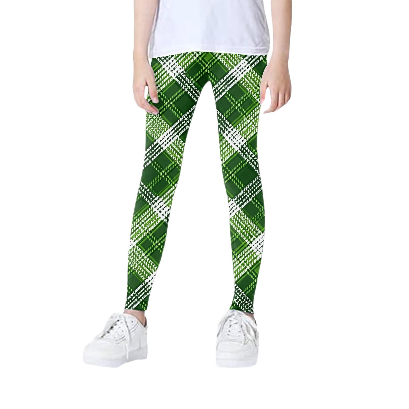 

Girls Slim Fit Leggings - Color Base Layer Pants 140