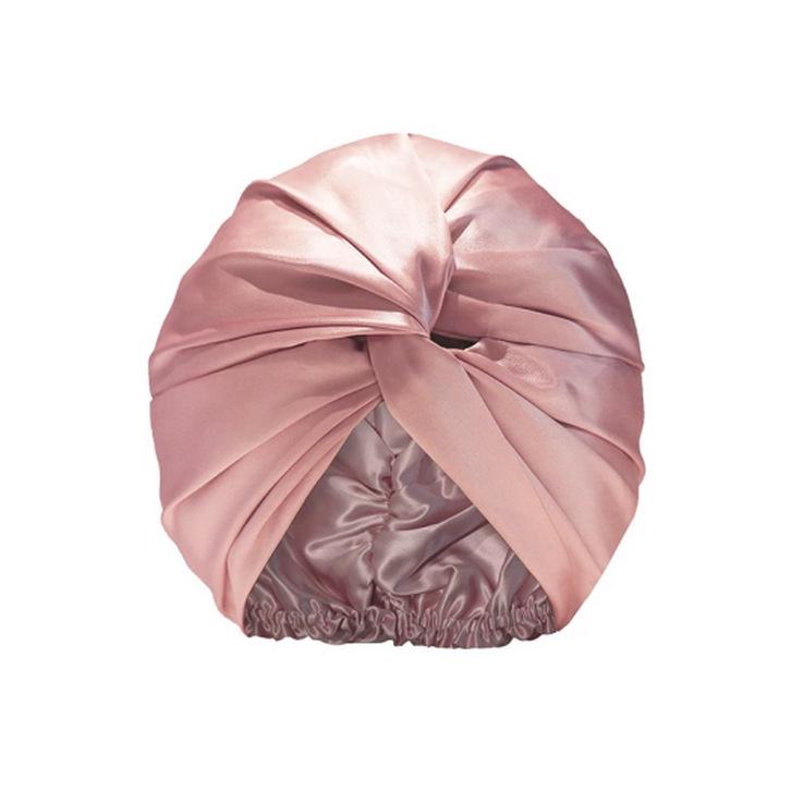Real 100% Mulberry Silk Sleep Cap, 16 Momme, Double Layer, Adjustable Elastic Band, Postpartum Friendly.