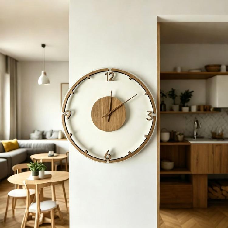 Wall Clock Silents None Ticking Wall Clock Battery Operated Clocks Easy To Read Kitchen/Home/Classroom/School Clock