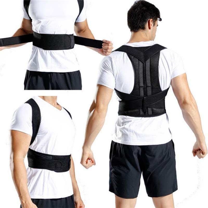 Nuevo Corrector de postura superior de la espalda Corrector de postura de soporte de clavícula Corrector de correa de soporte para hombros rectos