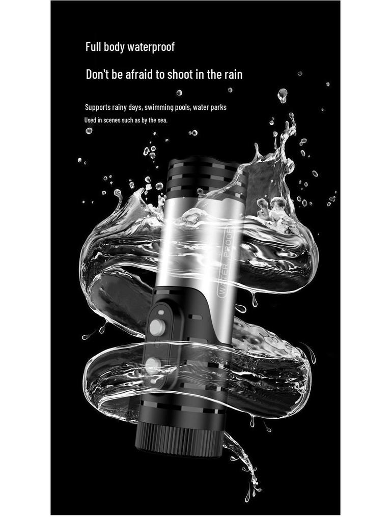 DV5000 HD Helmet Camcorder: Flashlight Style for Motorcycle/Bicycle Outdoor Action Recording