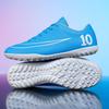 Men Soccer Shoes Professional Field Football Boots FG/TF Grass Training Futsal Soccer Sneakers Anti-Slip Ankle Cleats Shoes31-46
