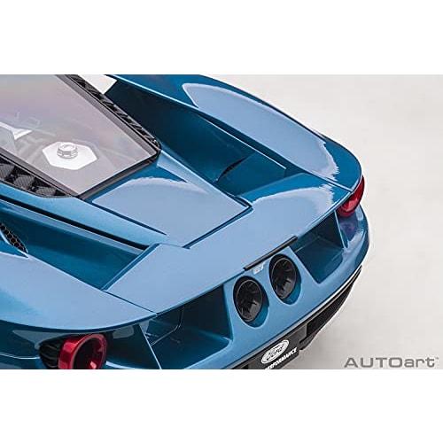 AUTOart 1/12 Scale Ford GT 2017 Metallic Blue Finished Product 12107