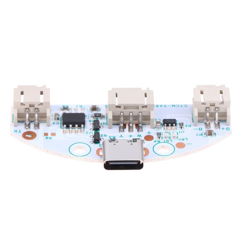 Type-C LED Touch Control Panel with 3-Gear Stepless Brightness Dimming for Lamp Plate Replacement Projects