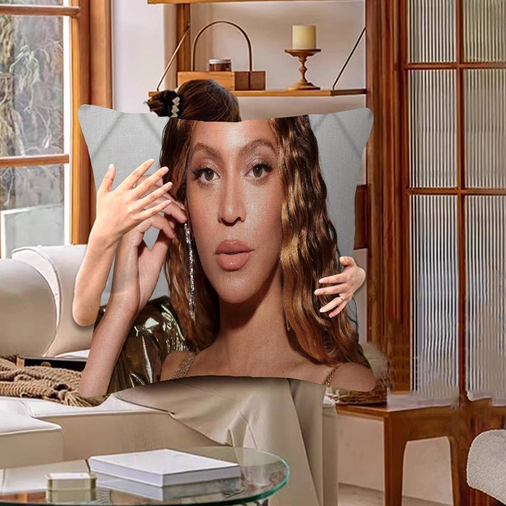 B-Beyonce Singer 45*45cm Cushion Cover Pillow Cover Decor Pillowcase Home Pillowcase For Couch Pillow