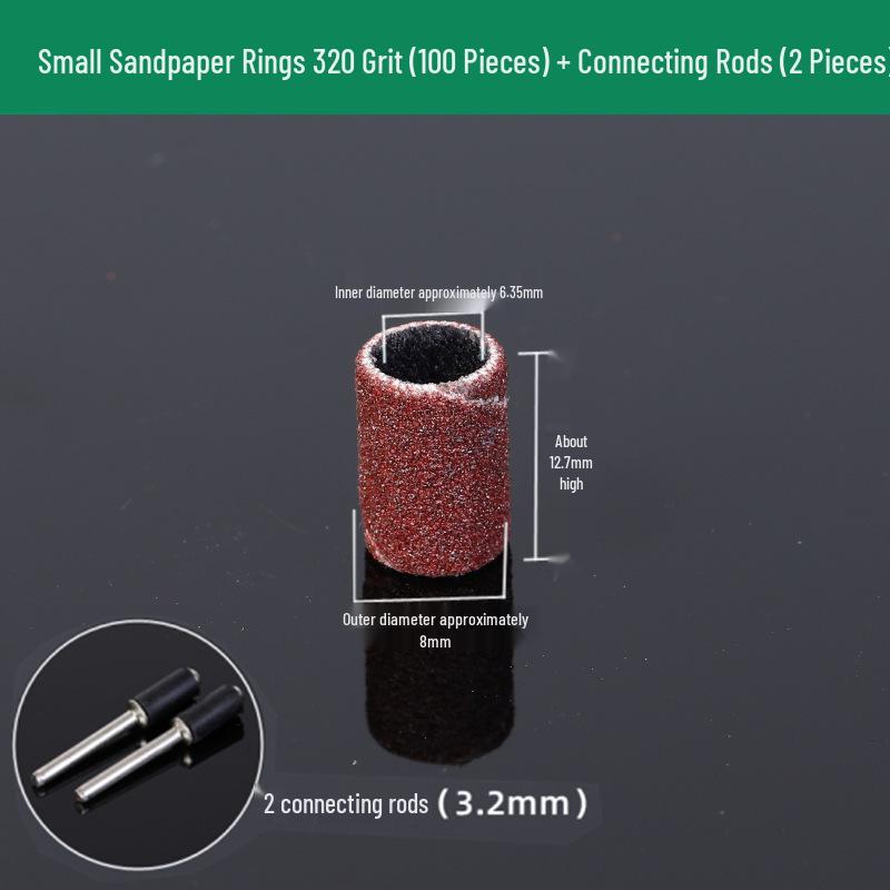 Electric Grinder Sanding Ring & Polishing Tool for Metal, Wood, and Rust Removal