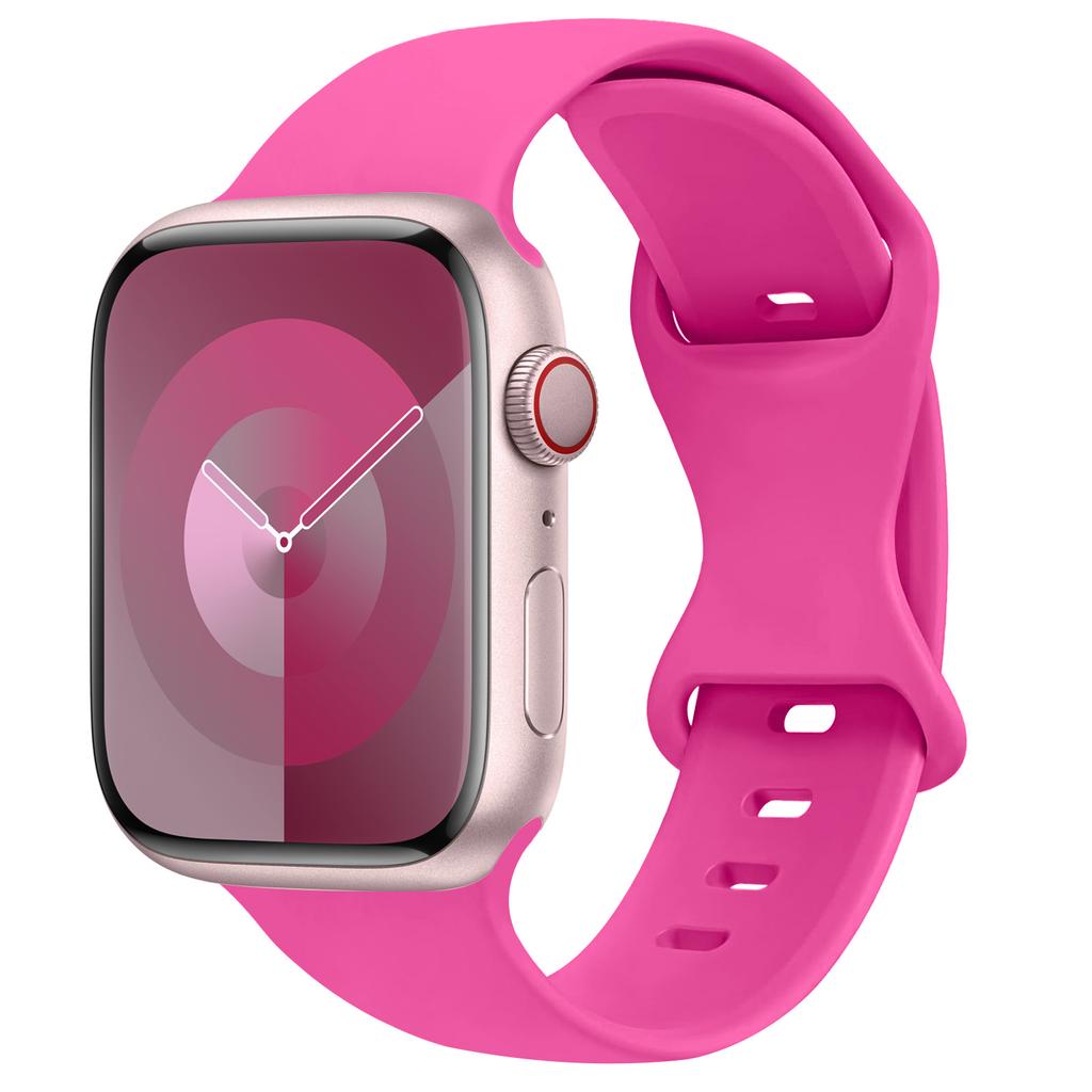 Silicone Strap for apple watch band 44mm 45mm 49mm 41mm 38mm 42mm sport correa bracelet iwatch series 3 6 7 8 9 ultra 2 se 40mm ER9