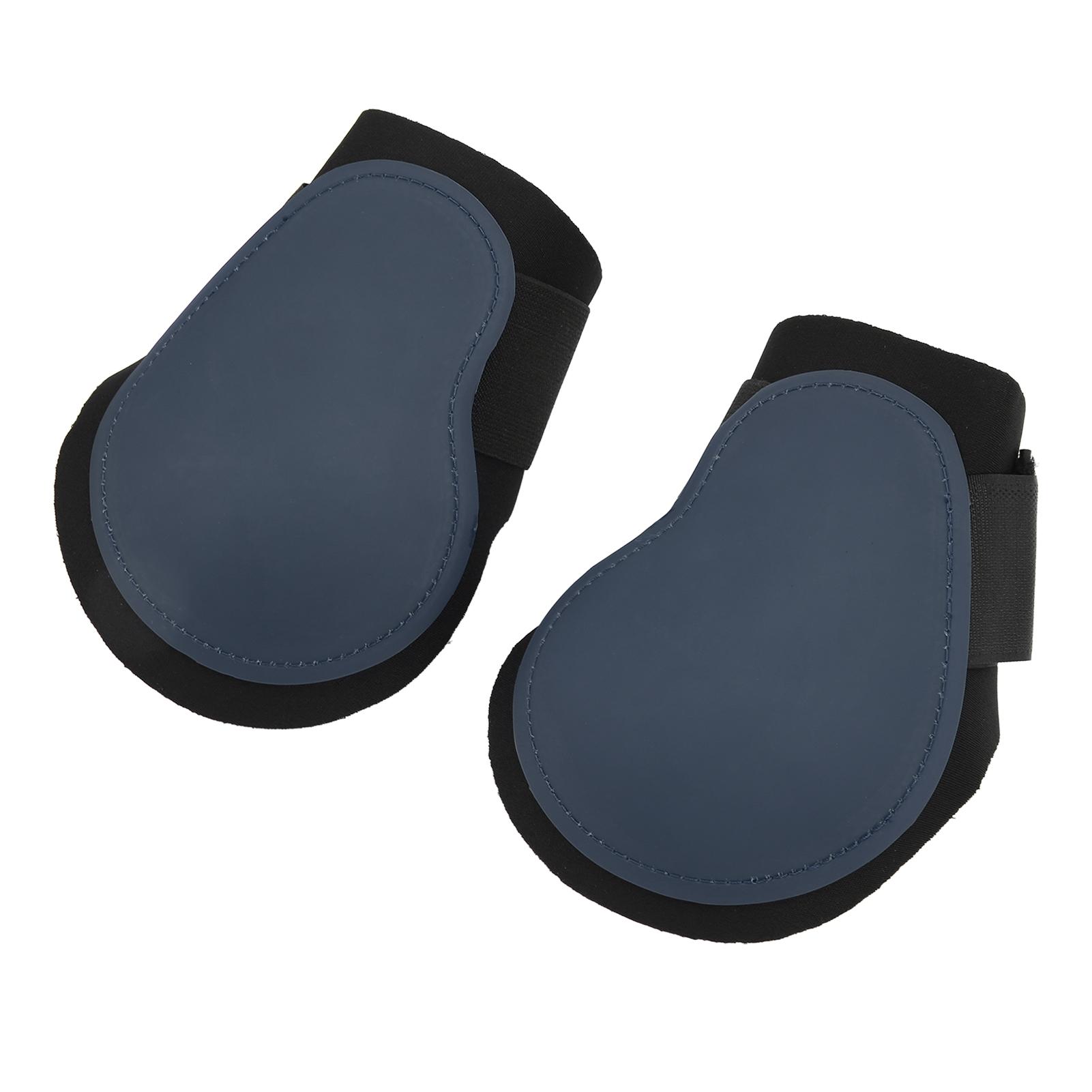 

2pcs Horse Fetlock Boots PU Shell Elastic Shock Proof Horse Leg Guard for Jumping Competition Medium 31.5x15.75in