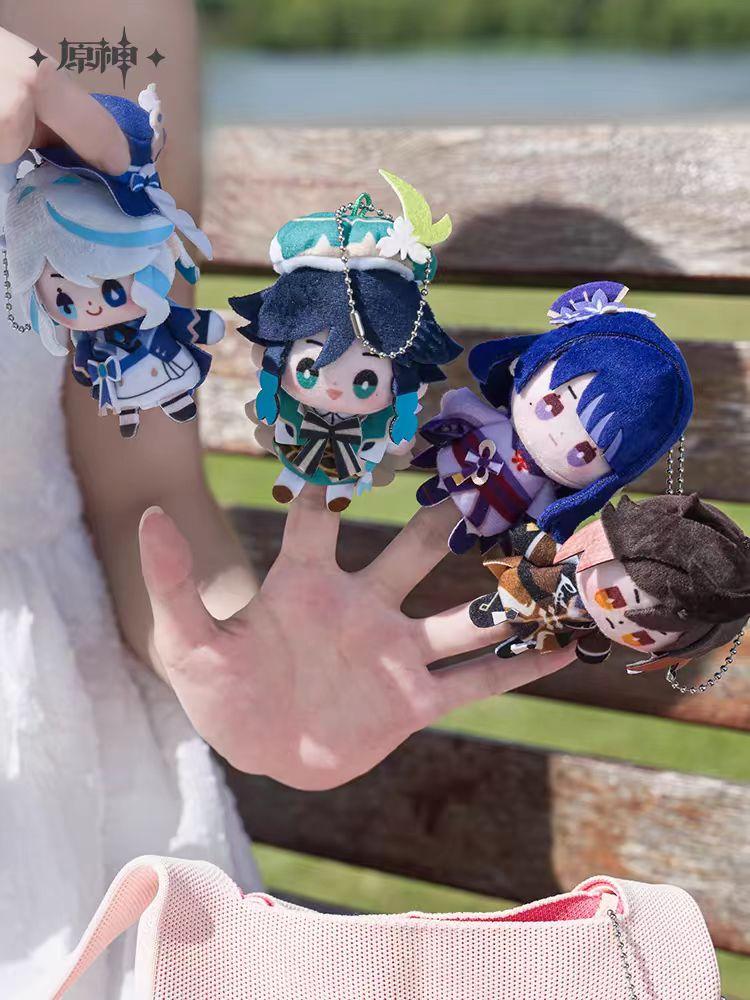 Genshin Impact Pluszowa Furina Lyney Freminet Wriothesley Venti Lynette Neuvillette Anime Cosplay Breloczek Zawieszka Prezent Dla Dzieci