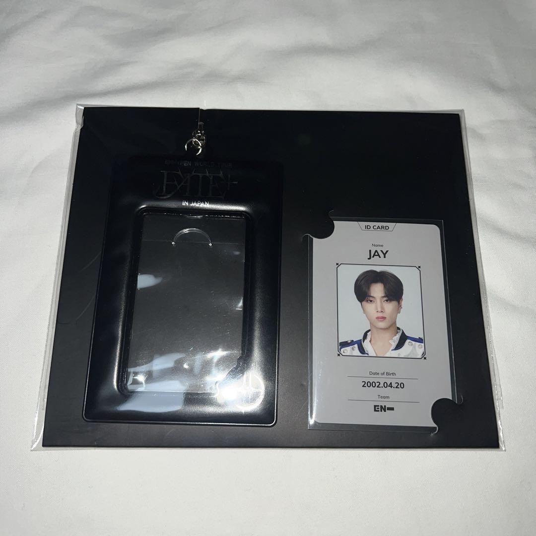 

[USED] Enhypen Jay Fate Plus + ID Card Trading Card Case