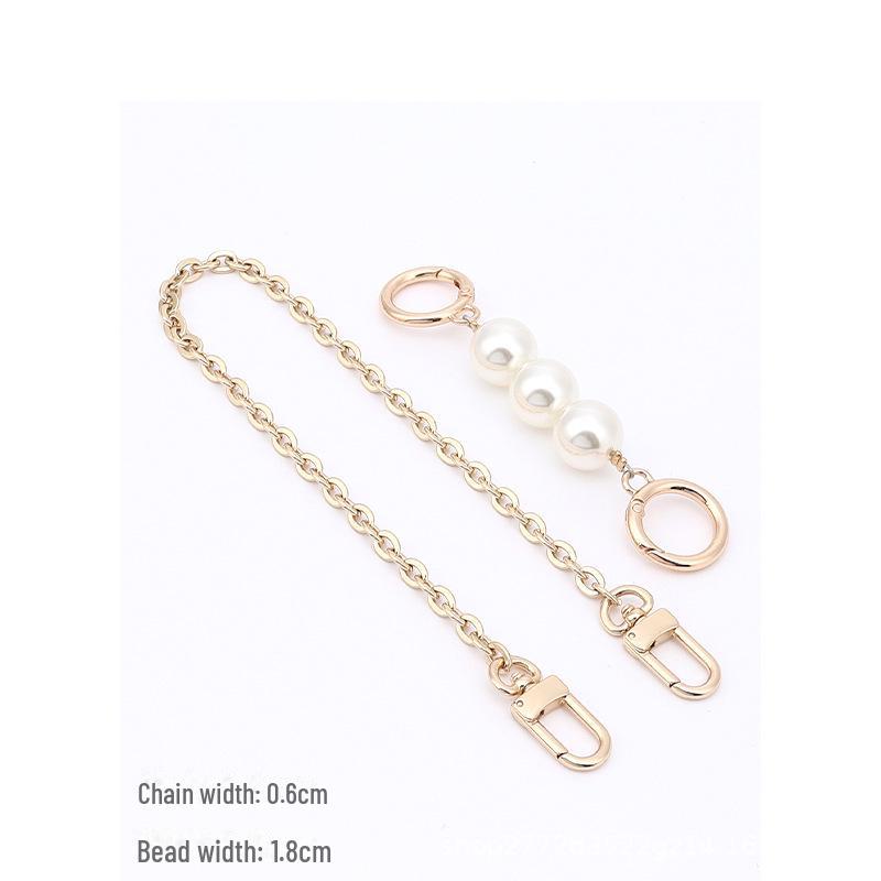 COAC Mahjong Bag Chain: Transform Your Shoulder Strap with Pearl Chain Accents