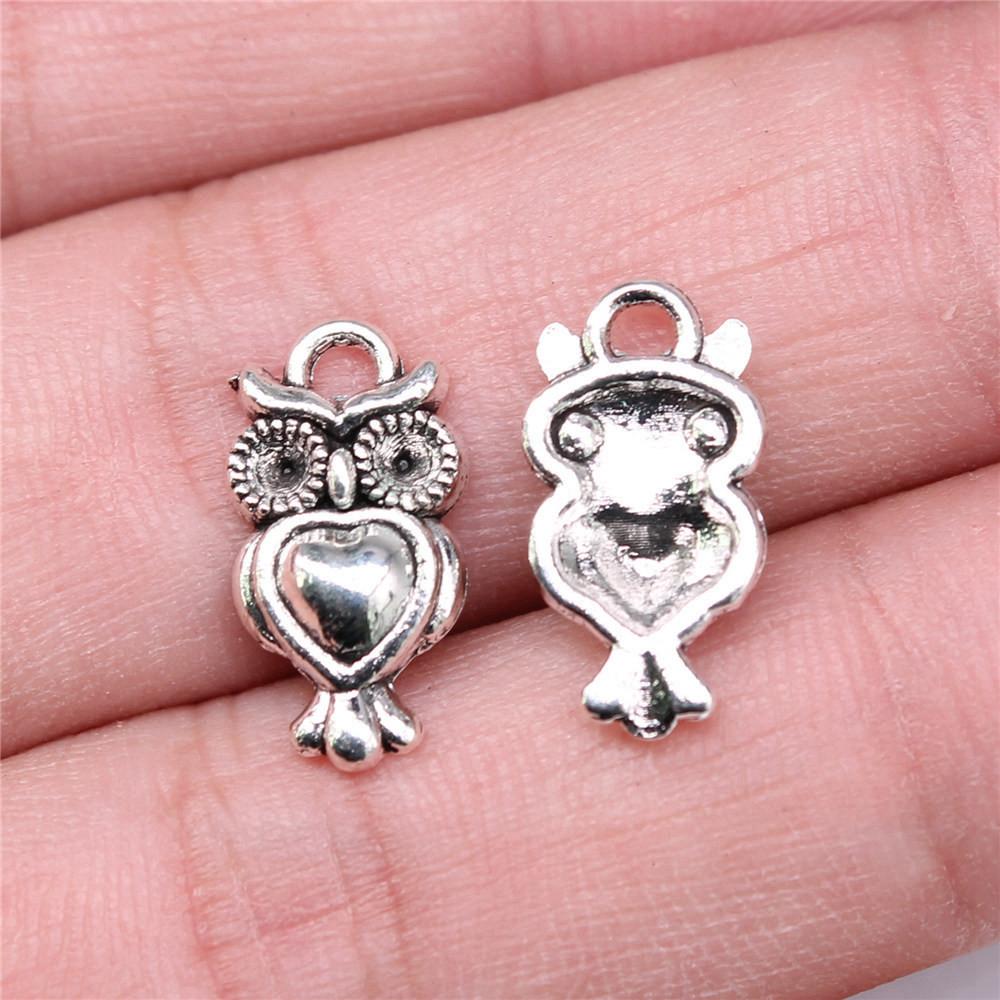Owl Charms Pendant Female Jewellery Ethnic Materials