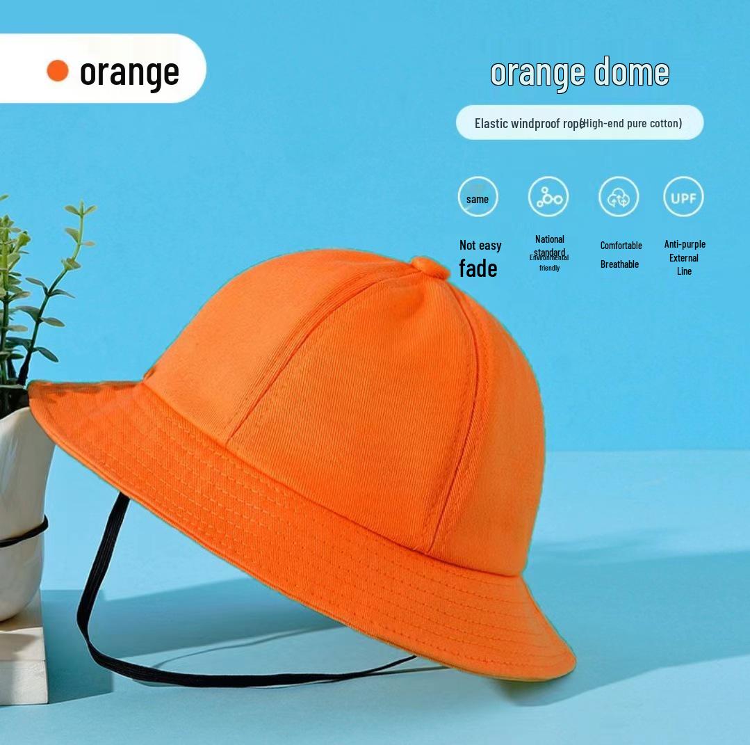 

Детская панама от солнца с логотипом на заказ для детского сада и начальной школы 50CM (Ages 0-1)